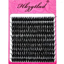 False Eyelashes Cluster Lashes DIY Eyelash Extension D/DD Curl Segmented Individual Mixed Tray Faux Mink Lash Clusters Extensions