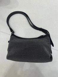 Waist Bags High Quality Luxury B/C Full Handmade Beaded Chain Leather Soft Premium Underarm Crossbody Clutch Bag
