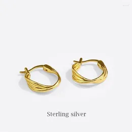 Stud Earrings Sole Memory Creative Geometric Shiny Silver Colour Fashion Female SEA799