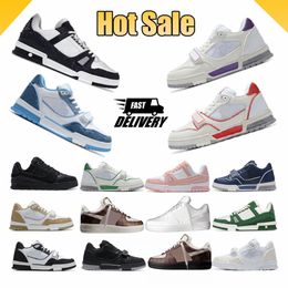 Men Women Luxury casual shoes Leather Sneakers Designer running Shoes Casual Sneaker Platform Mens Sports Trainers popular fashionable size 36-45 Training unisex