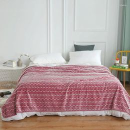 Blankets Velvet Nap Blanket Spring Autumn For Beds Soft Fluffy Coral Fleece Throw Sofa Warmth Bed Sheets