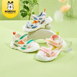 Bobdog Houe Uniex Kid 'Toddler' Cloe Toe Nefes Alabaç Sandal, Rahat Olmayan Dayanıklı Yumuşak Sole Tıknaz Plaj Su Ayakkabısı Erkek 'Kız' Açık BJ32255