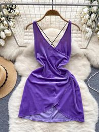 Women's Sleepwear SINGREINY Sexuality Shapewear Camis Erotic Night Dress Sleeveless Bodycon Pyjamas 2024 Female Backless Folid Sexy