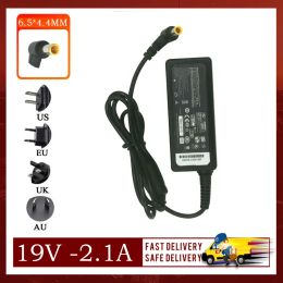 Adapter 19V 2.1A AC Adapter 6.4*4.4MM For LG 25UM58 25UM58P LCD Monitor Power Adapter charger