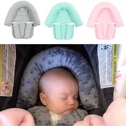 Pillows Stroller support pillow, super soft head and neck cushion, suitable for car seats, baby headrests and car seat neck covers