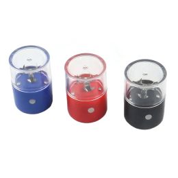 Electric Tobacco Grinder Crusher Herb Smoking Grinders Flashlight Pollen Cigarette Aluminum Alloy Metal Herbal Handheld Chopper with ZZ