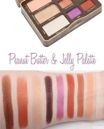 peanut butter and jelly Pearlescent 9 color eyeshadow palettes desert rose eye shadow disc marble makeup plate8147957