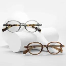 Sunglasses Frames Small Size Vintage Round Eyeglasses Fashion Ultra Light TR90 Eyewear Myopia Hyperopia Optical Prescription Man Woman