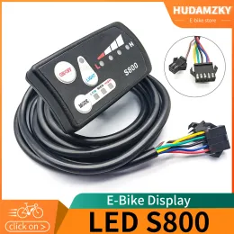 Accessories LED S800 Display 36V/48V Ebike Display Electric Bike Intelligent Display for EBike Conversion Kit Accessories