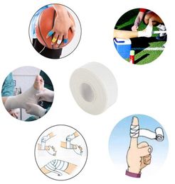 Accessories 10M 503825mm Cotton White Adhesive Athletic Tapes Wraps Sport Body Binding Physio Muscle Elastic Strain2229932