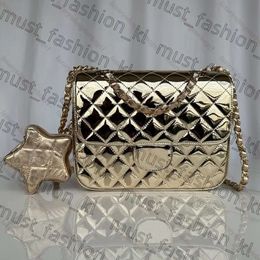 Shoulder Bag Chain Chanells Shoe Handbag Designer Bag Woman Silver Patent Leather Crossbody Bags Card Bag Wallet Luxury Tote Bag Designer Purse 442 67