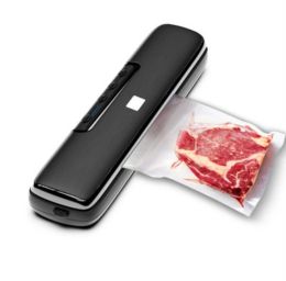 Bags Food Vacuum Sealer 220v/110v Automatic Commercial Kitchen Household Food Vacuum Sealers Packaging Hine Include 10pcs Bags