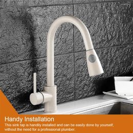 Kitchen Faucets Sink Tap Stainless Steel Faucet Cold Simple Style Inlet Pipe