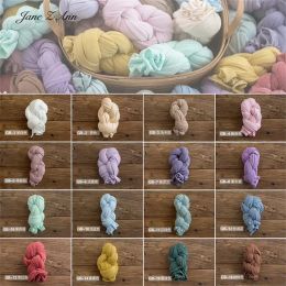 Accessories Jane Z Ann European American Style Newborn Dyeing Super Soft Elastic Wrap 16 Color Wrap Photography Prop 40x160cm