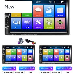 New Android 2 Din Car Radio Multimedia Player Universal Auto Stereo GPS MAP for Nissan Hyundai Kia Toyota CR-V