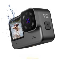 Cameras 2023 New 4K60FPS WiFi Antishake Action Camera Go with Remote Control Screen Waterproof Sport Pro Drive Recorder Waterproof Mini