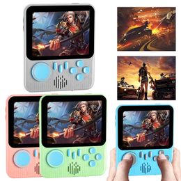 G7 Nostalgic Games Console 666 3.5inch LCD Screen Handheld Game Player 500mAh Supports TV for Kids and Adult 240419