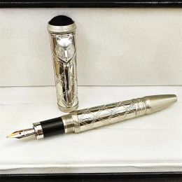 Pens MOM MB Rudyard Kipling Gold Silver Grey Limited Edition Ink Pens Fountain Rollerball Ballpoint Luxury Writing Gift Stationery