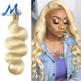 Wigs Wigs 28 30 inches Loose Body Wave Hair 613 Blonde Brazilian Human Hair Weave Bundles Full 1 3 4 PC Remy Virgin Hair Weft