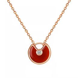 Designer Brand Net red high-quality simple personality Carter amulet minority design light luxury style no fading necklace female clavicle chain DT2W