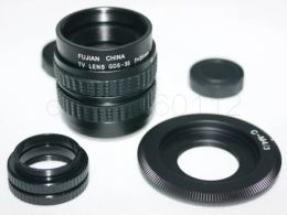 Philtres 35mm F1.7 Cctv Movie Lens+c Mount+ro Ring+hood for Panasonic Micro 4/3 M4/3 Gf2 Gf3 Gf5 Gf6 Gx1 Gx7 Gx8 G5 Gh1 Gh2 Gh5