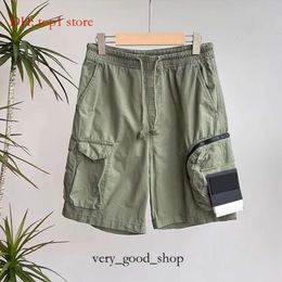 Men's Designer Stones Islandness Shorts Cargo Pockets Work Five-piece Womens Summer Sweatpants Multi-function Thigh Pants Short Casual Loose 2167