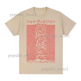 Men's T-Shirts JOY DIVISION T-Shirt Unknown Pleasures LOVE WILL TEAR US APART Cotton Men T Shirt TEE TSHIRT Womens Tops Unisex 230228 651