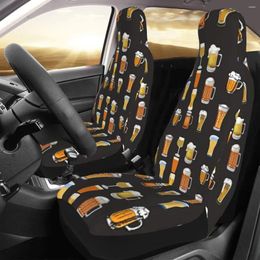 Car Seat Covers Beer Socks Cover Custom Printing Universal Front Protector Accessories Cushion Set