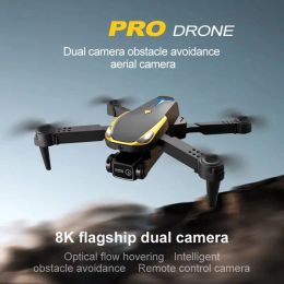 Drones 8k HD Double Camera Drone 4k Brushless Professional GPS WIFI Obstacle Avoidance Folding Rc Quadcopter Child 4k Drone