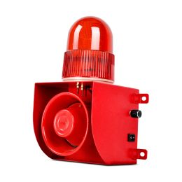 Accessories Power Outage/ Power Back Adjustable Sound Light Alarm Siren for Farms, Fish Ponds, Banks, Security, Production Lines SLA001