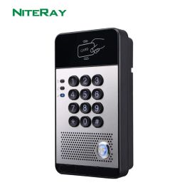 Doorbells TCP IP Door Access Control SIP Door Bell VoIP Door Phone Audio Intercom System Support PBX with PoE Function