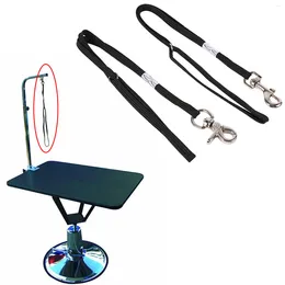 Dog Apparel 2Types Pet Dogs Cat Grooming Table Arm Bath Adjustable Restraint Rope Harness Noose Loop