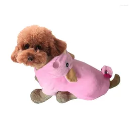 Dog Apparel Cartoon Small Dogs Vest Chihuahua Fleece Puppy Jacket For Cat Costume Pet Clothes