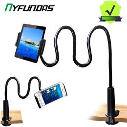 Stands Gooseneck Mobile Phone Holder for iPhone 11 Pro Max 7 8 Plus XR iPad Xiaomi Redmi Huawei Samsung Desktop Bed Lazy Stand Support