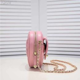 10A cross body bag Woman love purse Chain Crossbody Bag Designer Handbag Leather Shoulder Brands Mini Heart Love With Gold Sling 17CM Cheapl