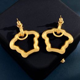 2024 Fashion Brass Material Jewelry Women's Popular Earrings