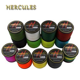 Accessories Hercules PE Braided Fishing Line Sea Saltwater Fishing Weave Extreme Super Strong 100% Super Power 8 Strands 300m