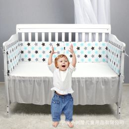 Pillows 130x30cm Baby Bumper Crib Cot Protector Infant Bebe Bedding Set for Newborn Nursery Baby Boy Girl Pillow Cushion Room Decor