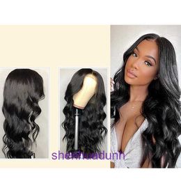 Wholesale all wigs for women outlet FB New Wig Long Hair Womens Chemical Fibre Head Cover Wigs Large Wave Curly with Mid Split bangs BJ1H