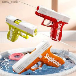 Gun Toys Summer Water Gun Non Electric Pistol M1911 Full Automatic Shooting Water Beach Toy Gun For Kid Children Boys Girls AdultL2404