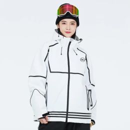 Sets High Men & Women Ski Suit Set Snowboarding Clothing Ice Snow Costume Winter Outdoor Sports Outfit Waterproof Wear Jackets+Pants