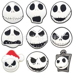 halloween night christmas ghost Anime charms wholesale childhood memories funny gift cartoon charms shoe accessories pvc decoration buckle soft rubber clog