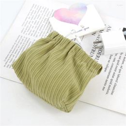 Cosmetic Bags Pocket Bag Corduroy Elastic Self-Closing Pouches Waterproof Coin Purse For Makeup Lipstick Earphones Jewelry Organizer