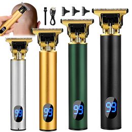 Trimmer Professional T9 Hair Clipper Electric Trimmer For Men Shaver Hair Cutting Machine Barber Beard Trimmer Rechargeable Hair Clipper