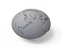 Craft Tools Concrete Globe Silicone Mold Cement Handmade 3D World Ball Mould Desktop Decoration Tool2684544