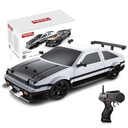 Cars 1/16 RC Car AE86 4wd HighSpeed RC Drift Cars 2.4G Remote Control Racing Vehicle 18km/h Waiting for Light Spray Toys for Boys