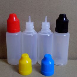 Bottles 100pcs 15ml Plastic Soft Pe Needle Bottle with Childproof Cap and Long Tip for E Liquid Empty Dropper Bottles