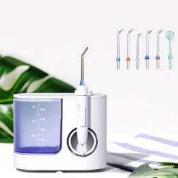 Irrigator Portable Electric Water Dental Flosser Oral Irrigator Teeth Cleaning Whitening 7 Tips Nozzles 1000ML Capacity