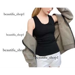 Designer T Shirt Women Cropped Top T Shirts Tank Top Cropped Cotton Jersey Camis Female Tees Embroidery Knitwear for Women Sport Yoga Top Simple Vest Loeweee Shirt 12