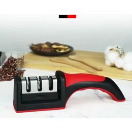 Sharpener Household Quick Sharpener Whetstone Stick Sharpening Kitchen Knife Kitchen Gadget Sharpener 3/4-Stage Type